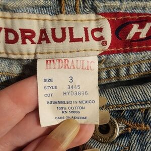Hydraulic Blue Boot Cut Jeans